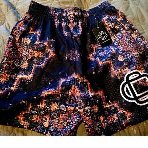 Corrupted Creative mesh shorts Large